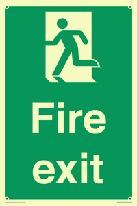 Final fire exit